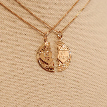 Gold Best Friend Necklaces